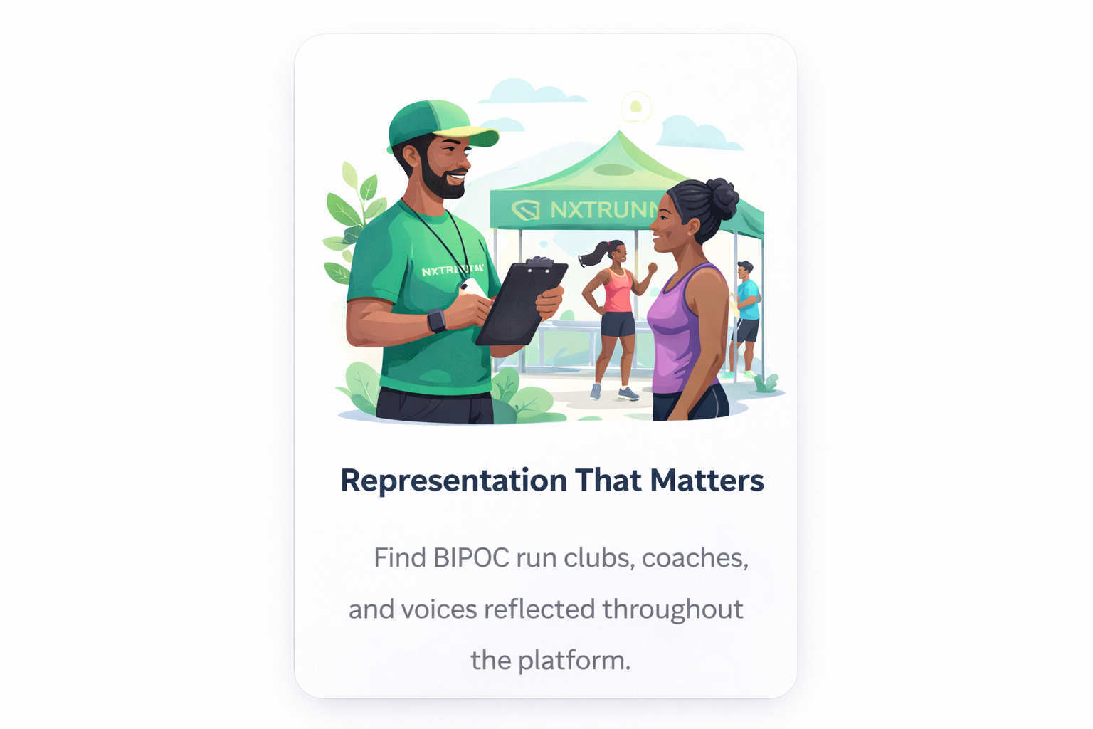 Representation That Matters. BIPOC run clubs
